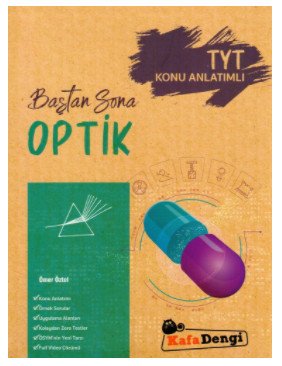 TYT Optik Baştan Sona Konu Anlatımlı Kafadengi Yayınları