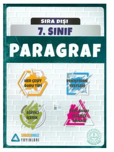 7.Sınıf Paragraf Soru Bankası Sıradışı Analiz Yayıncılık