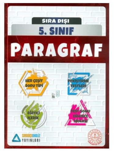 5.Sınıf Paragraf Soru Bankası Sıradışı Analiz Yayıncılık