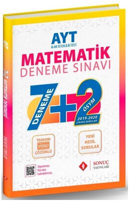 AYT Matematik 7+2 Deneme Sonuç  Yayınları