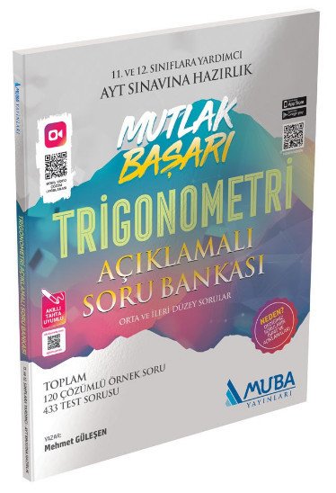 AYT Trigonometri Açıklamalı Soru Bankası Muba Yayınları