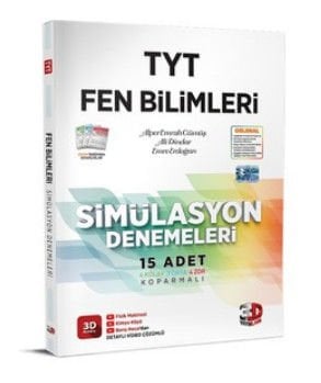 2023 TYT Fen Bilimleri Tamamı Video Çözümlü Simülasyon Denemeleri 3D Yayınları