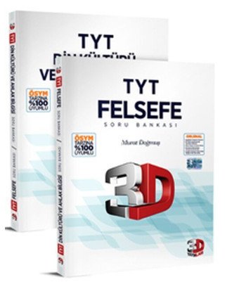 TYT Felsefe ve Din Kültürü ve Ahlak Bilgisi 3D Soru Bankası 3D Yayınları