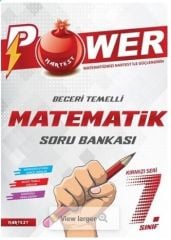 Nartest Yayınları 7. Sınıf Matematik Kırmızı Power Soru Bankası