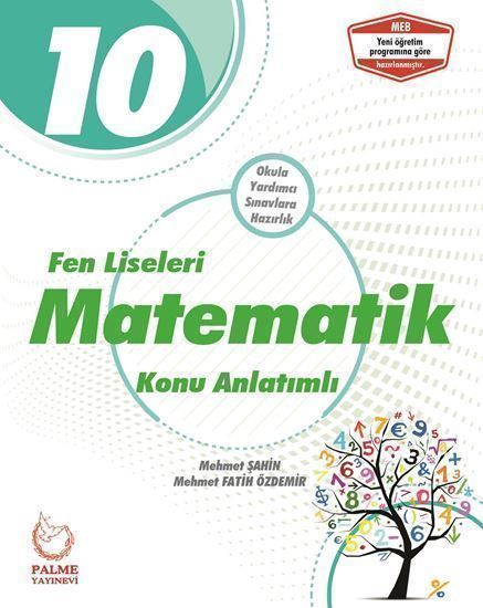 Palme Yayınları 10. Sınıf Fen Lisesi Matematik Konu Anlatımlı