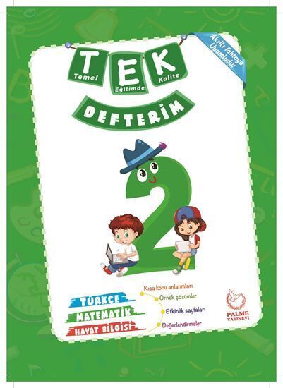 Palme Yayınları 2. Sınıf Tek Defterim