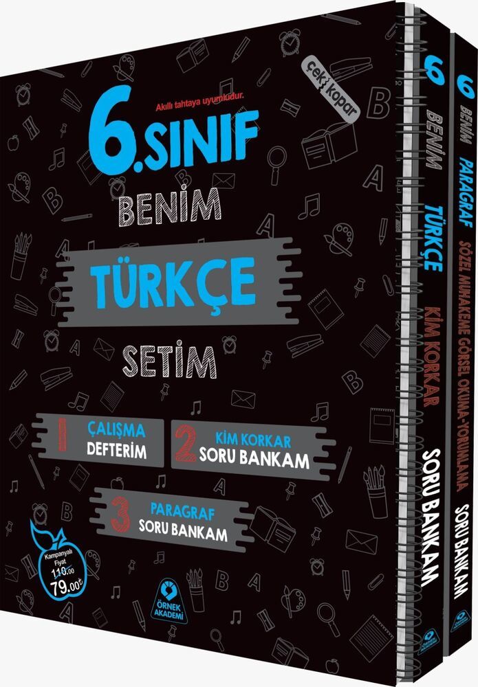 Örnek Akademi 6. Sınıf Benim Türkçe Setim