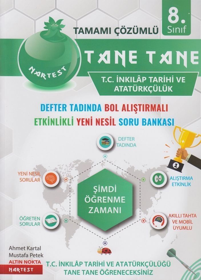 Nartest Yayınları 8. Sınıf İnkılap Tarihi Tane Tane