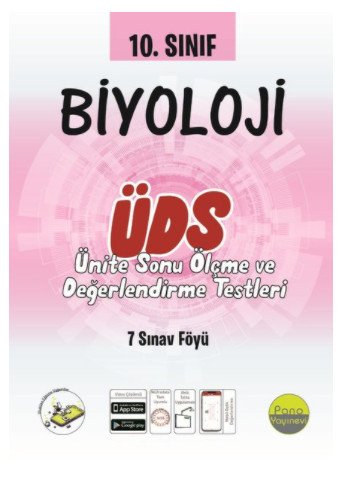 10.Sınıf Biyoloji Ünite Değerlendirme Sınavı (7 Sınav) Pano Yayınları