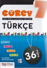 Nitelik Yayınları 7. Sınıf Türkçe Görev Yeni Nesil Çalışma Föyleri