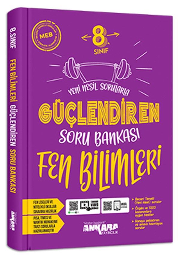 8. Sınıf Fen Bilimleri Güçlendiren Soru Bankası Ankara Yayıncılık