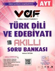 Vaf Yayınları AYT Türk Dili ve Edebiyatı Akıllı Soru Bankası
