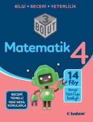 4.Sınıf Matematik 3 Boyut Tudem Yayınları 