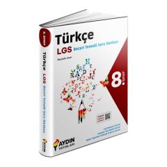8. Sınıf Türkçe Beceri Temelli Soru Bankası Aydın Yayınları