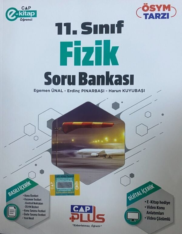 Çap 11. Sınıf Anadolu Lisesi Fizik Soru Bankası