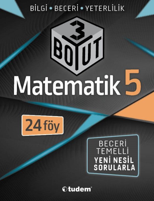 5.Sınıf Matematik 3 Boyut 24 Föy Tudem Yayınları