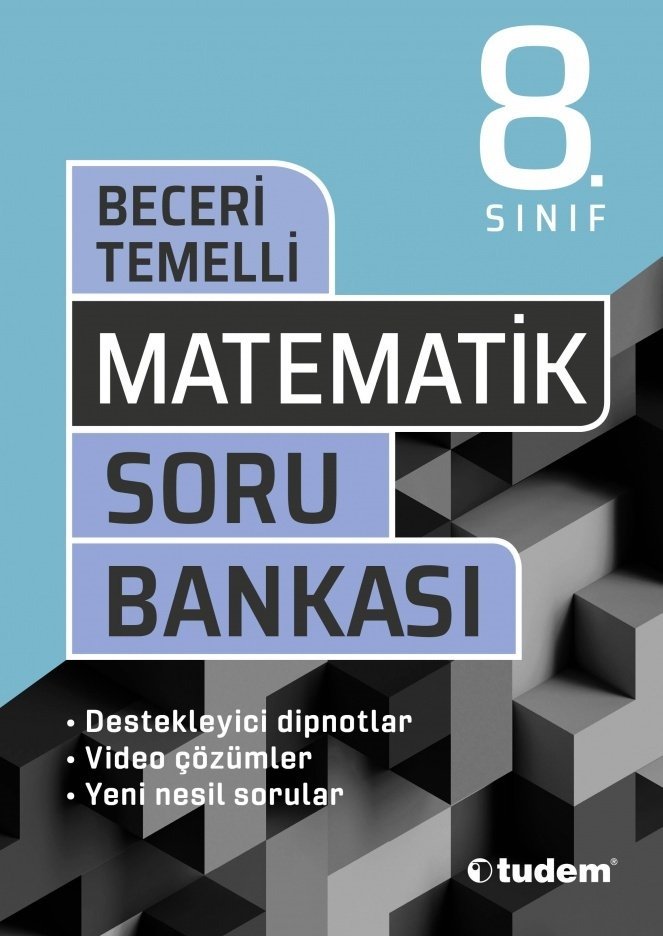 8.Sınıf Matematik Beceri Temelli Soru Bankası Tudem Yayınları