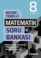 8.Sınıf Matematik Beceri Temelli Soru Bankası Tudem Yayınları