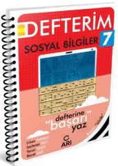 7. Sınıf Sosyalimo Sosyal Bilgiler Defterim Arı Yayınları
