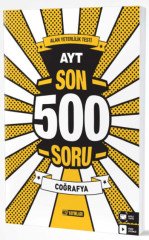 AYT Son 500 Soru Coğrafya Hız Yayınları