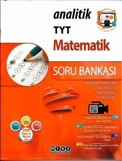 Merkez Yayınları TYT Matematik Analitik Soru Bankası