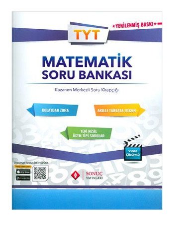 YKS TYT Matematik Soru Bankası Sonuç Yayınları