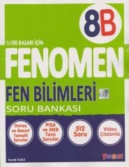 8.Sınıf Fen Bilimleri FENOMEN (B) Soru Bankası Gama Yayınları