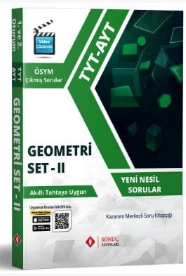 TYT AYT Geometri Modüler Set 2 Sonuç Yayınları