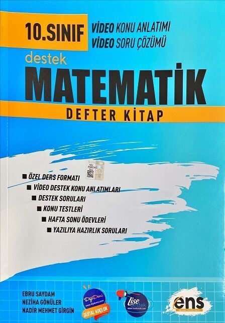 ENS Yayıncılık 10. Sınıf Matematik Defter Kitap