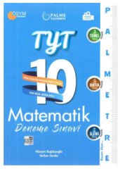 TYT Matematik Palmetre 10 Deneme Video Çözümlü Palme Yayınları