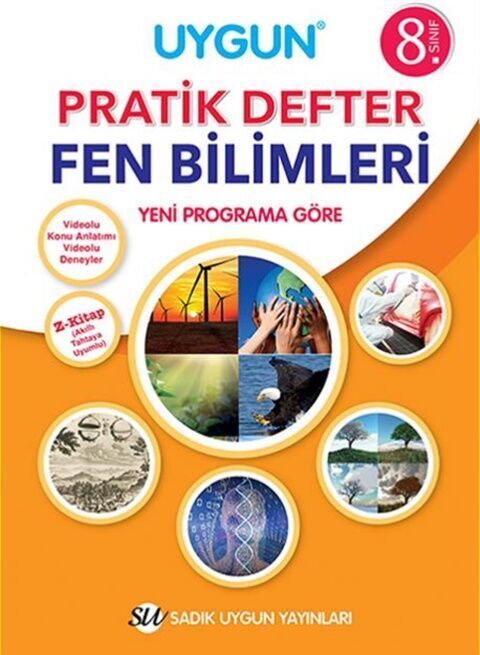 Sadık Uygun Yayınları 8. Sınıf Fen Bilimleri Pratik Defter