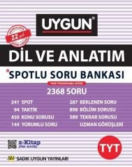 Sadık Uygun Yayınları TYT Dil ve Anlatım Spotlu Soru Bankası