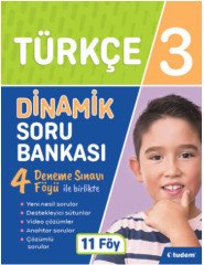 3.Sınıf Türkçe Dinamik Soru Bankası Tudem Yayınları