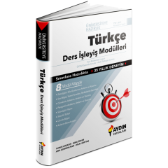 Üniversiteye Hazırlık TYT Türkçe Ders İşleyiş Modülleri Aydın Yayınları