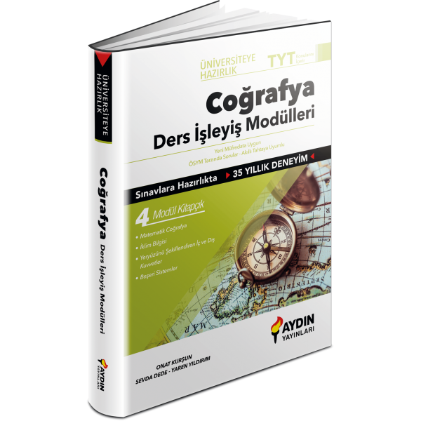 Üniversiteye Hazırlık TYT Coğrafya Ders İşleyiş Modülleri Aydın Yayınları
