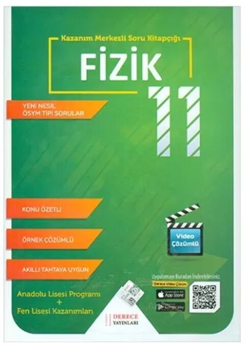 Sonuç Yayınları 2020 11. Sınıf Fizik Kazanım Soru Kitapçığı