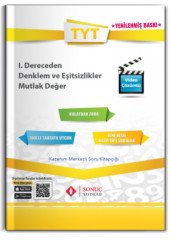 TYT I.Dereceden Denklemler Eşitsizlikler Mutlak Değer Sonuç Yayınları