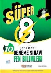 Nitelik Yayınları 8. Sınıf Fen Bilimleri Süper 10 Deneme Sınavı