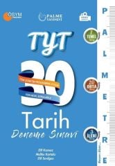 TYT Tarih Palmetre Serisi 30 Deneme Video Çözümlü Palme Yayınları