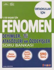 8 Deyimler, Atasözleri Ve Özdeyişler Soru Bankası Fenomen Okul