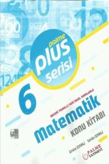 Palme Yayınları 6. Sınıf Plus Serisi Matematik Konu Kitabı