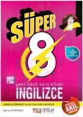 8.Sınıf Yeni Nesil Süper İngilizce Soru Kitabı  Nitelik Yayınları