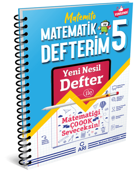 5. Sınıf Matemito Matematik Defterim Arı Yayınları