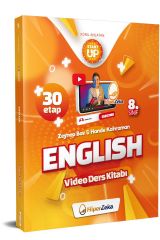 Hiper Zeka LGS 8. Sınıf Start Up English Konu Anlatan Video Ders Kitabı