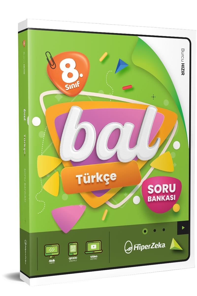 Hiper Zeka LGS 8. Sınıf BAL Türkçe Soru Bankası