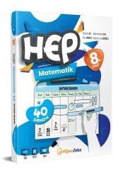 Hiper Zeka LGS 8. Sınıf Haftalık HEP Matematik 40 Deneme