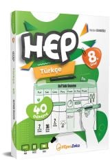 Hiper Zeka LGS 8. Sınıf Haftalık HEP Türkçe 40 Deneme