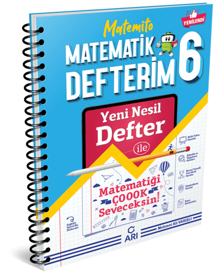 6. Sınıf Matemito Matematik Defterim Arı Yayınları