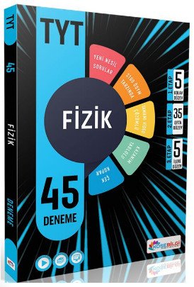 TYT Fizik 45 Deneme KöşeBilgi Yayınları