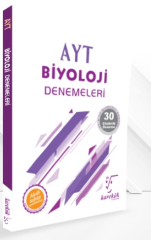 AYT Biyoloji 30 Çözümlü Deneme Karekök Yayınları